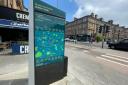 The newly installed sign on Victoria Road in Glasgow
