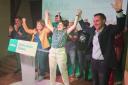 EH Bildu celebrate victories in Bizkaia