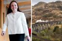Kate Forbes has said there needs to be a new partnership approach to handling rising tourist numbers at Glenfinnan Viaduct