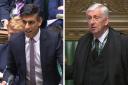 Rishi Sunak was told off by the Speaker for his comments about former Labour MP Tom Watson
