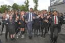 Humza Yousaf opened the extension to St Paul's High School