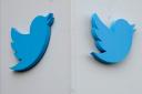 Twitter logos outside the company’s offices in San Francisco (Jeff Chiu/AP)
