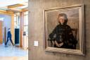 A portrait of former SNP MP Winnie Ewing hangs in the Scottish Parliament in Holyrood