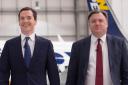 Former Tory chancellor George Osborne and his Labour shadow Ed Balls in 2016