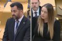 First Minister Humza Yousaf was questioned on North Lanarkshire Council by Scottish Tory MSP Meghan Gallacher
