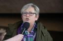 SNP MP Joanna Cherry appeared at Edinburgh Sheriff Court on Monday