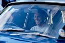 A beaming Rishi Sunak sits in Margaret Thatcher's old car ...