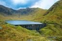 The reservoir at the Cruachan pumped-storage hydro site on Loch Awe