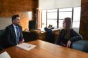 Humza Yousaf and Katrín Jakobsdóttir discussed collaborations between the two countries