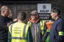 It will be 12th day of strike action by Aslef members (PA)