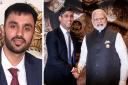 Sunak said he raised the case of Johal, left, with Indian PM Modi, right