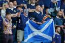 Scotland fans booed during the English national anthem at Hampden Park on Tuesday