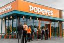The Popeyes chain opened its first restaurant in Scotland