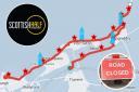 Roads across East Lothian are set to close for the Scottish Half Marathon