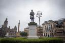 Statue of Sir Robert Peel, whose father had links to the slave trade, in George Square, Glasgow (Jane Barlow/PA Wire)
