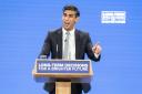Rishi Sunak referred to the former First Minister in his conference speech
