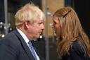 Boris Johnson and his wife Carrie, who the UK's top civil servant said was really in charge at No 10