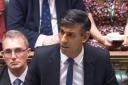 Rishi Sunak addresses MPs in the House of Commons