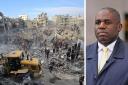 Labour's shadow foreign secretary, David Lammy, claimed the bombing of a refugee camp could be 'legally justified'