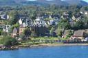 The Douglas Hotel and The Shorehouse are situated on Brodick Bay