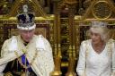 King Charles and Camilla at the State Opening of Parliament