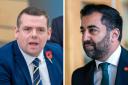 Humza Yousaf has rejected claims made by Douglas Ross