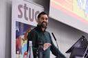 Humza Yousaf addressed the STUC's annual St Andrew's Day rally on Saturday afternoon