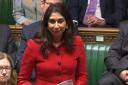 Suella Braverman speaking in the House of Commons