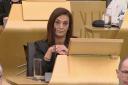 Colette Stevenson was unimpressed by the Tory MSPs response