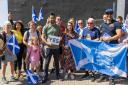 Humza Yousaf on the independence campaign trail