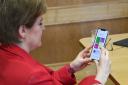 Nicola Sturgeon was accused of buying a 'burner' phone at the start of the pandemic