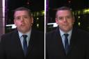 Douglas Ross was heckled during the live interview