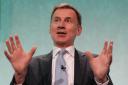Jeremy Hunt responded by playing down expectations of tax cuts in the Budget
