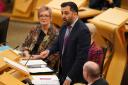 Humza Yousaf clashed with Douglas Ross over Michael Matheson's iPad bill