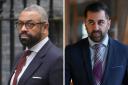 Home Secretary James Cleverly (left) urged First Minister Humza Yousaf to do more to support displaced people, but Scotland hosts 50% more than England per capita