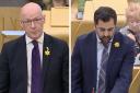 Humza Yousaf responded to a question on the shooting of Brian Low at FMQs