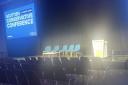 Image of the Scottish Conservative conference main hall shared by Tory MSP Roz McCall