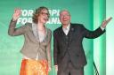 Scottish Green Party co-leaders Lorna Slater and Patrick Harvie during the Scottish Green Party Spring conference