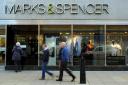 The woman fell ill during her shift at an M&S on Monday