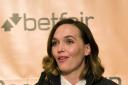Victoria Pendleton announces her intentions to ride Pacha Du Polder in The Foxhunter Chase at the Cheltenham Festival. Picture: Alan Crowhurst/Getty Images