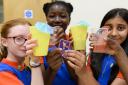 Guides try out the new mixology badge. Doug Peters/PA Wire