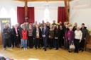 Keith Brown. centre, attended a local branch meeting on the SNP's day of action with MSP Emma Harper, left
