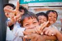 A scheme involving Glasgow Caledonian University is helping the children of Cambodia
