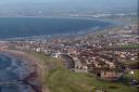 A woman's body was discovered on a beach in Ayrshire
