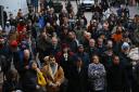 Hundreds to turned out to show support for New Zealand