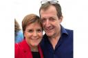 Nicola Sturgeon was criticised for having her photo taken with Alastair Campbell