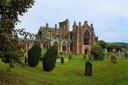 Melrose Abbey was among the sites to be inspected