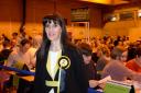 Margaret Ferrier is an SNP candidate in the European elections. Photograph: Kirsty Anderson