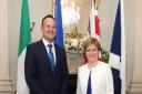 First Minister Nicola Sturgeon with Taoiseach Leo Varadkar in Dublin last week