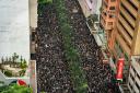 Tens of thousands took to the streets of Hong Kong in protest